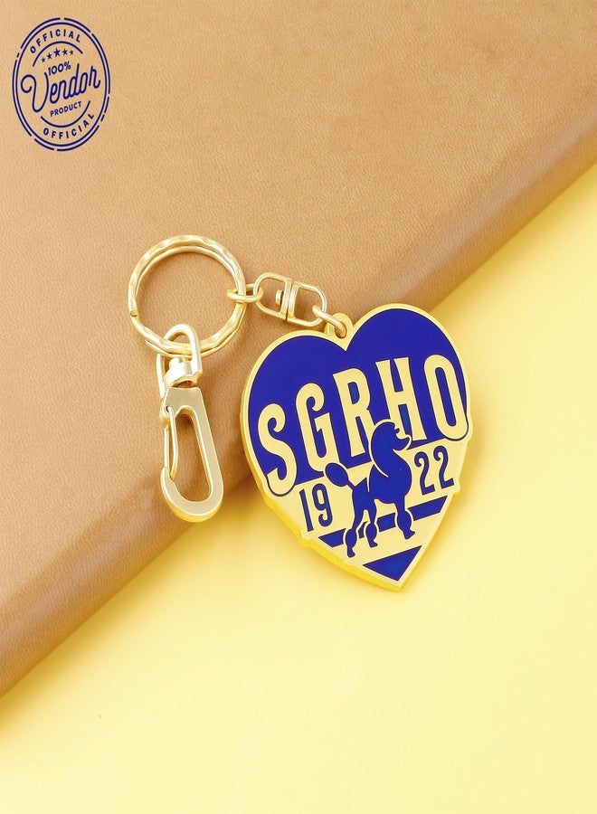 BBGreek - Sigma Gamma Rho - Official Vendor - Keychain - SGRHO Heart - 1922 - Image 2